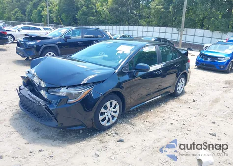 2021 Toyota Corolla Le из США, поврежденный, VIN 5YFEPMAE9MP163101